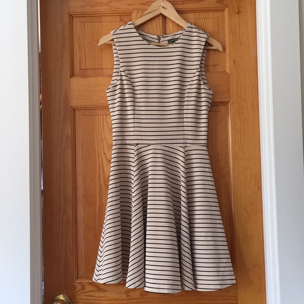 {tl} the letter striped dress